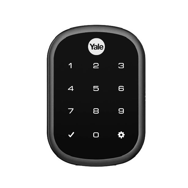 Yale Z-Wave Plus Key-Free Touchscreen Deadbolt Assure Lock® SL (Gen5), Black Suede